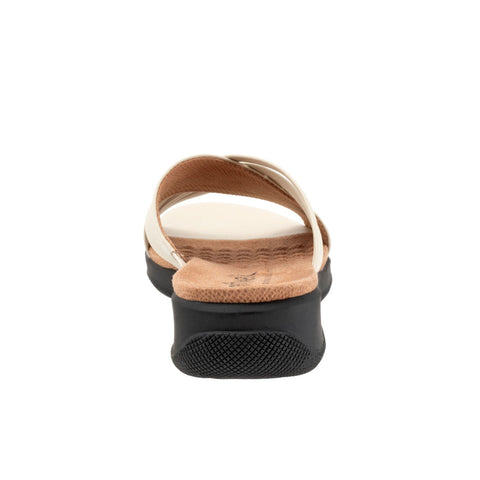Softwalk Tillman 5.0 S2321-108 Womens Beige Extra Wide Slides Sandals Shoes