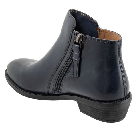 Softwalk Rocklin 2.0 S2364-400 Womens Blue Wide Ankle & Booties Boots
