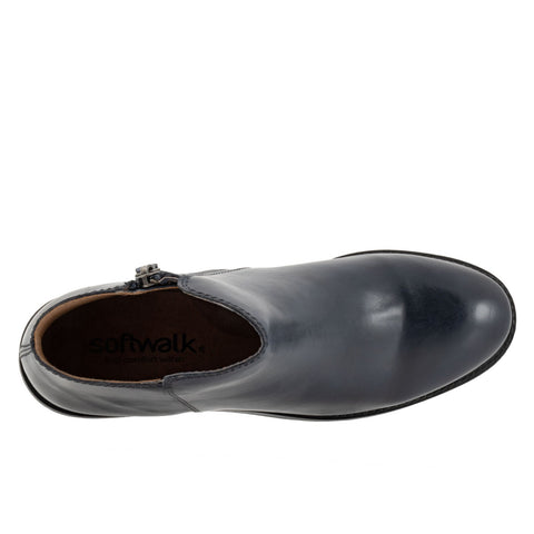 Softwalk Rocklin 2.0 S2364-400 Womens Blue Wide Ankle & Booties Boots