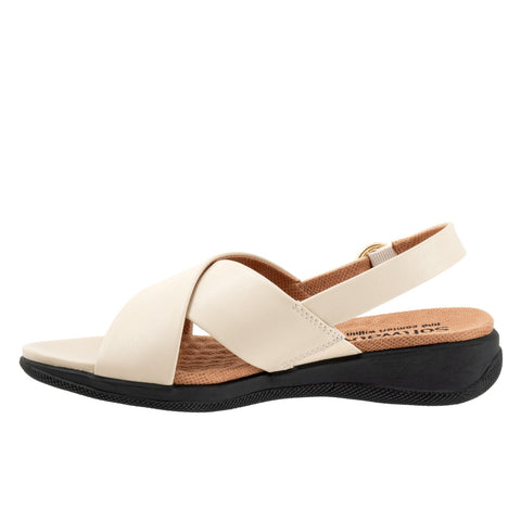 Softwalk Tillman Sling S2417-108 Womens Beige Slingback Sandals Shoes