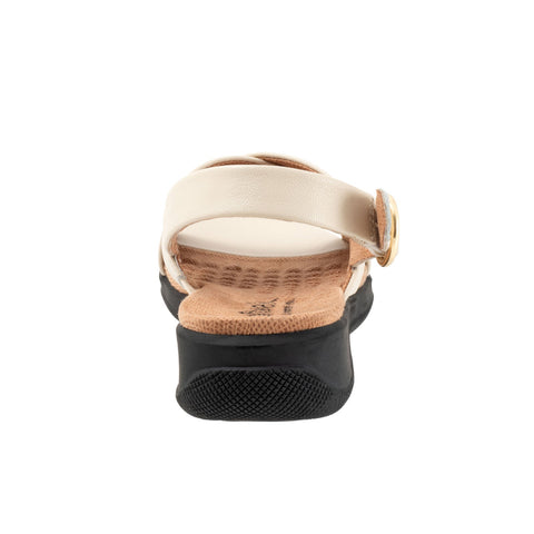 Softwalk Tillman Sling S2417-108 Womens Beige Wide Slingback Sandals Shoes