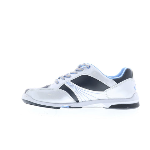 Dexter S500-3 Womens White Leather Lace Up Athletic Bowling Shoes
