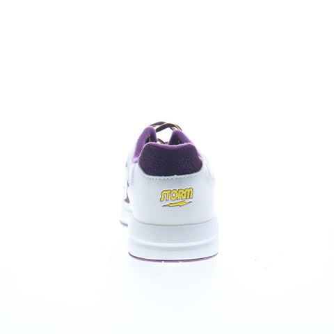 Storm Electra S503-3 Mens White Synthetic Lace Up Athletic Bowling Shoes