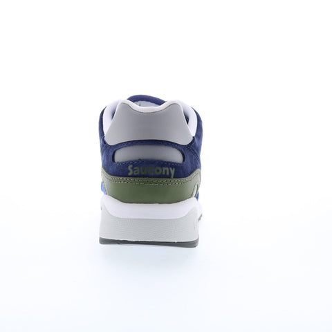 Saucony Shadow 6000 S70674-4 Mens Blue Suede Lifestyle Sneakers Shoes