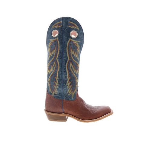 Tony Lama Merrit Buckaroo SA2004 Mens Blue Wide Leather Cowboy Western Boots