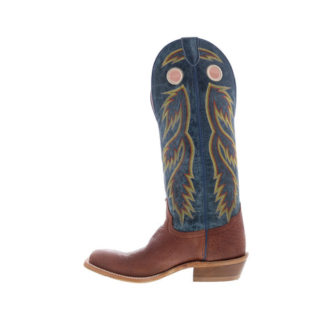 Tony Lama Merrit Buckaroo SA2004 Mens Blue Leather Cowboy Western Boots