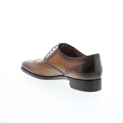 Di Bianco SB105 Mens Brown Oxfords & Lace Ups Wingtip & Brogue Shoes