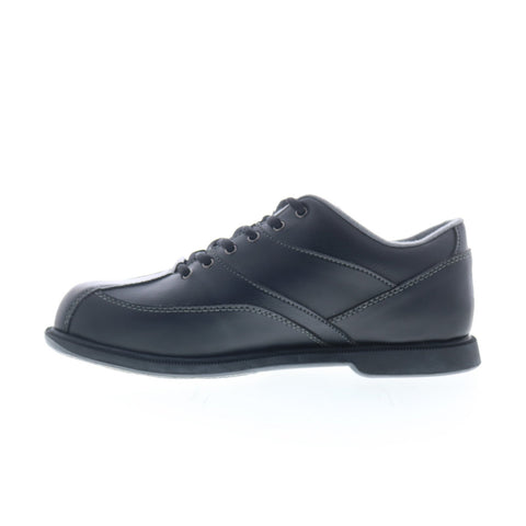 Dexter SB15002-3 Mens Black Leather Lace Up Athletic Bowling Shoes