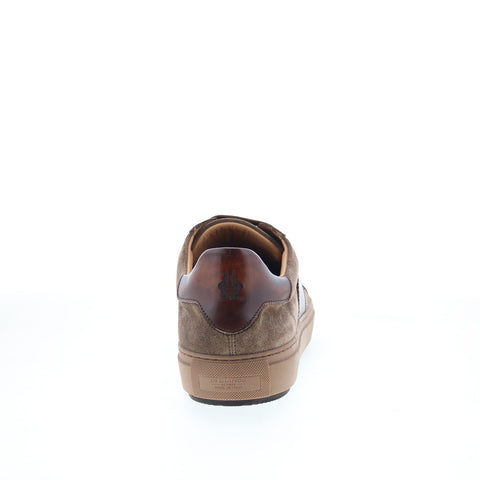 Di Bianco SB222 Mens Brown Suede Lace Up Lifestyle Sneakers Shoes