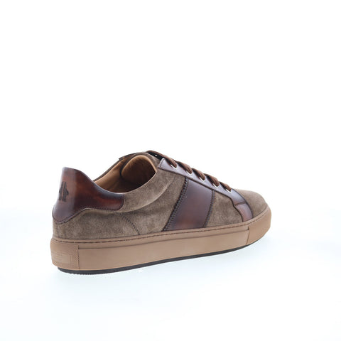 Di Bianco SB222 Mens Brown Suede Lace Up Lifestyle Sneakers Shoes