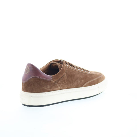 Di Bianco SB300 Mens Brown Suede Lace Up Lifestyle Sneakers Shoes