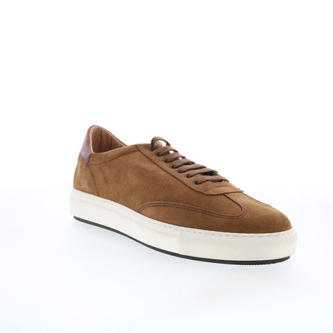 Di Bianco SB300 Mens Brown Suede Lace Up Lifestyle Sneakers Shoes