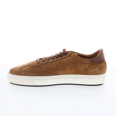 Di Bianco SB300 Mens Brown Suede Lace Up Lifestyle Sneakers Shoes