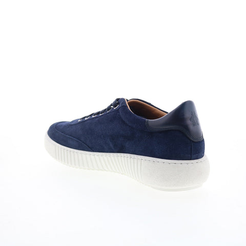 Di Bianco SB300 Mens Blue Suede Lace Up Lifestyle Sneakers Shoes