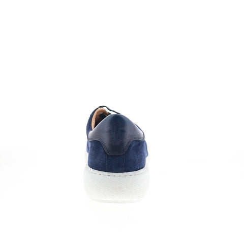 Di Bianco SB303 Mens Blue Suede Lace Up Lifestyle Sneakers Shoes