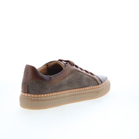 Di Bianco SB646 Mens Brown Suede Lace Up Lifestyle Sneakers Shoes