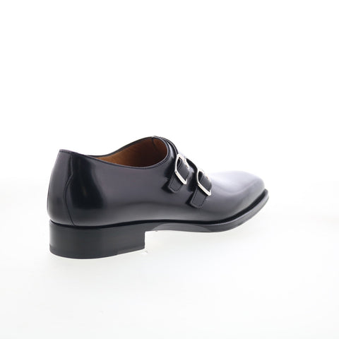 Di Bianco SB721 Mens Black Leather Loafers & Slip Ons Casual Shoes