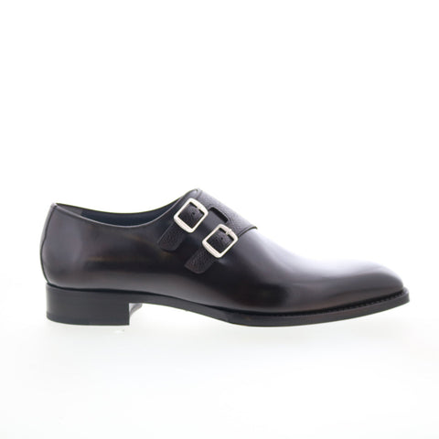 Di Bianco SB721 Mens Brown Leather Loafers & Slip Ons Casual Shoes