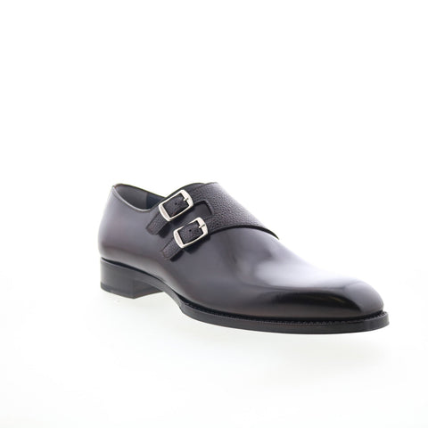 Di Bianco SB721 Mens Brown Leather Loafers & Slip Ons Casual Shoes