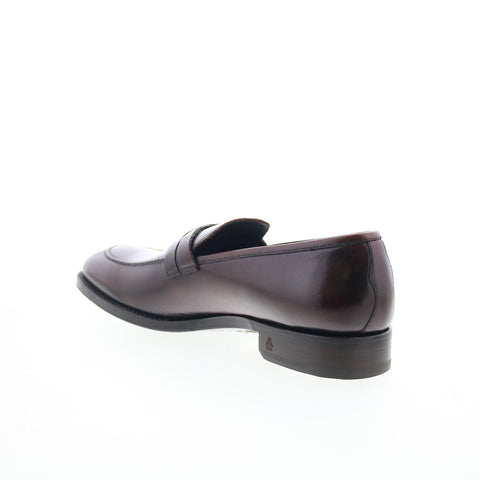 Di Bianco Bergamo SBP897 Mens Brown Leather Loafers & Slip Ons Casual Shoes