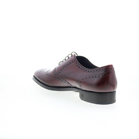 Di Bianco SBP940 Mens Burgundy Oxfords & Lace Ups Wingtip & Brogue Shoes