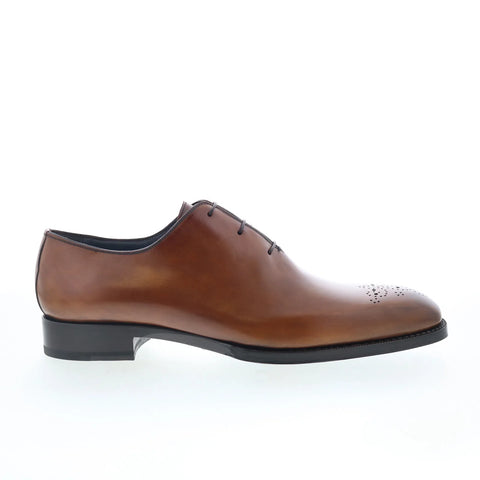 Di Bianco SBP957 Mens Brown Oxfords & Lace Ups Wingtip & Brogue Shoes