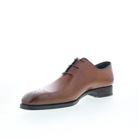 Di Bianco SBP957 Mens Brown Oxfords & Lace Ups Wingtip & Brogue Shoes