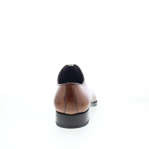 Di Bianco SBP957 Mens Brown Oxfords & Lace Ups Wingtip & Brogue Shoes