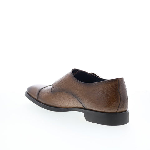 Di Bianco Mens SC511 Brown Shoes (NWT) Di Bianco SC511 Mens Brown Leather Loafers & Slip Ons Casual  main image 2