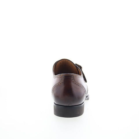 Di Bianco SC517 Mens Brown Leather Loafers & Slip Ons Casual Shoes