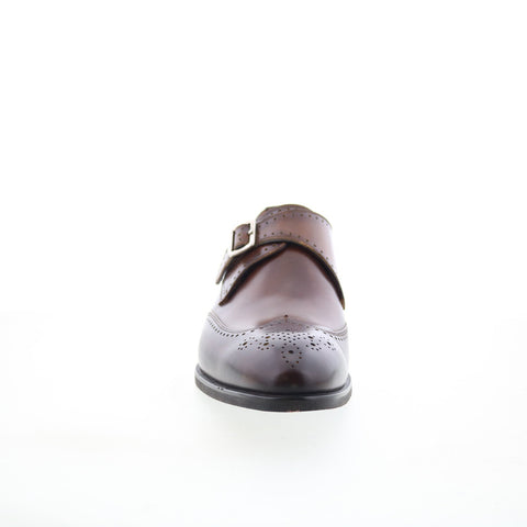 Di Bianco SC517 Mens Brown Leather Loafers & Slip Ons Casual Shoes