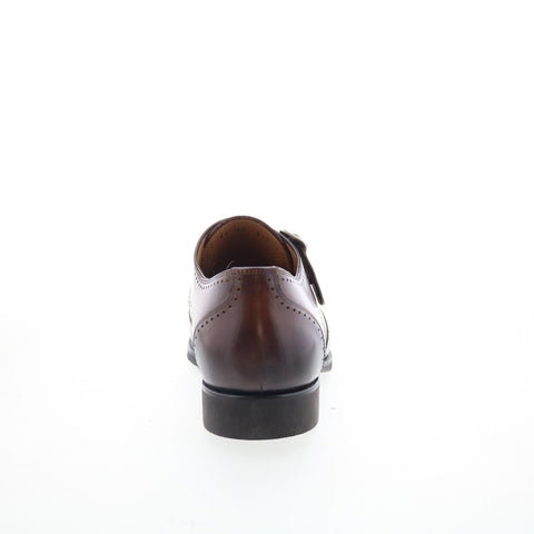 Di Bianco SC517 Mens Brown Leather Loafers & Slip Ons Casual Shoes