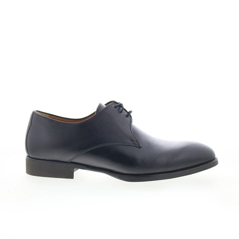 Di Bianco SC520 Mens Brown Leather Lace Up Oxfords & Lace Ups Plain Toe Shoes