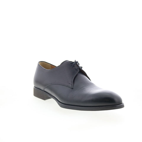 Di Bianco SC520 Mens Brown Leather Lace Up Oxfords & Lace Ups Plain Toe Shoes