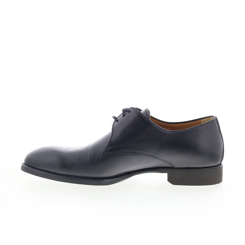Di Bianco SC520 Mens Brown Leather Lace Up Oxfords & Lace Ups Plain Toe Shoes