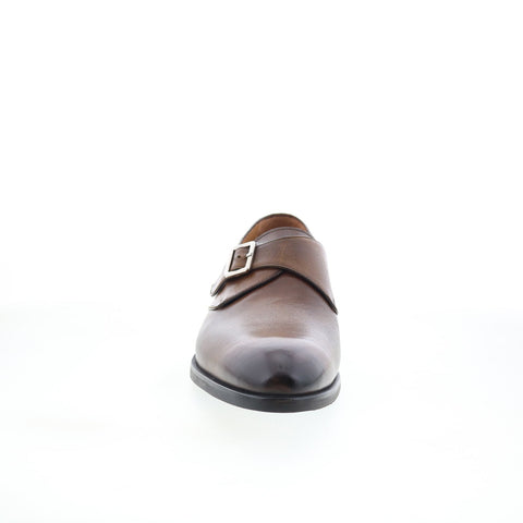 Di Bianco SC563 Mens Brown Leather Loafers & Slip Ons Casual Shoes