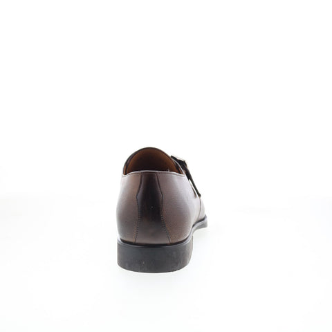 Di Bianco SC563 Mens Brown Leather Loafers & Slip Ons Casual Shoes