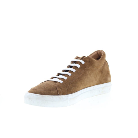 Pastori by Di Bianco SC574 Mens Brown Suede Lace Up Lifestyle Sneakers Shoes