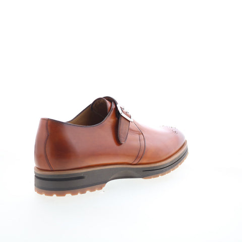 Di Bianco SC887 Mens Brown Leather Loafers & Slip Ons Casual Shoes