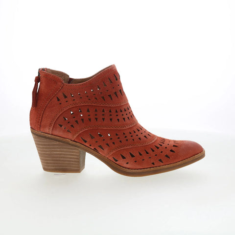 Sofft Westwood II SF0021202 Womens Brown Suede Zipper Ankle & Booties Boots