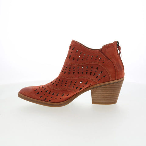 Sofft Westwood II SF0021202 Womens Brown Suede Zipper Ankle & Booties Boots