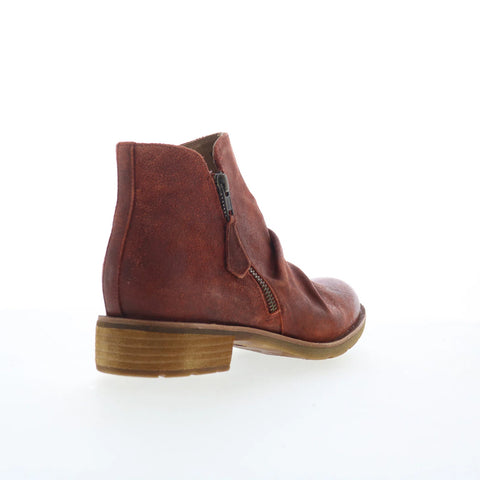 Sofft Bassett SF0053102 Womens Brown Leather Zipper Casual Dress Boots
