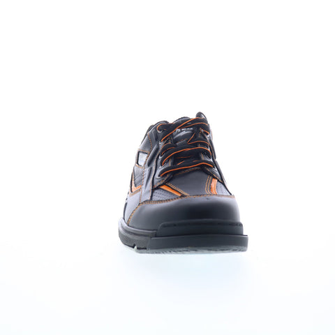 Storm SP3 SP903-1 Mens Black Leather Lace Up Athletic Bowling Shoes