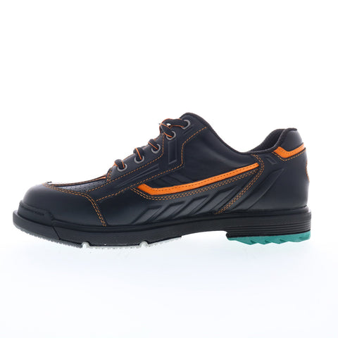 Storm SP3 SP903-1 Mens Black Leather Lace Up Athletic Bowling Shoes