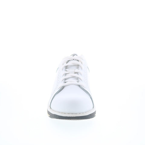 Dexter SST1-5 Womens White Synthetic Lace Up Athletic Bowling Shoes