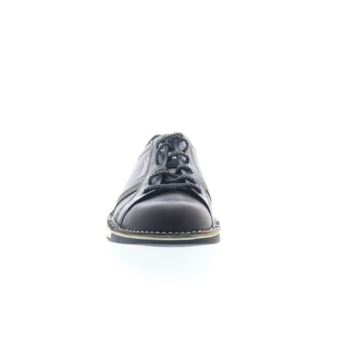 Dexter SST5 SST5-5(1) Mens Black Leather Lace Up Athletic Bowling Shoes