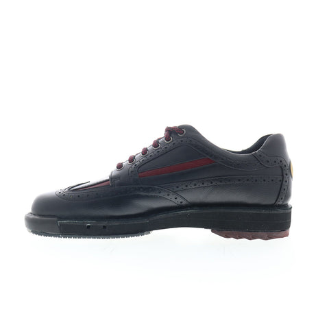 Dexter SST8 SST8-2-2(2) Mens Black Leather Lace Up Athletic Bowling Shoes