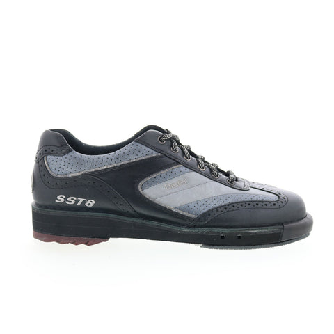 Dexter SST8-2-7(2) Mens Black Synthetic Lace Up Athletic Bowling Shoes