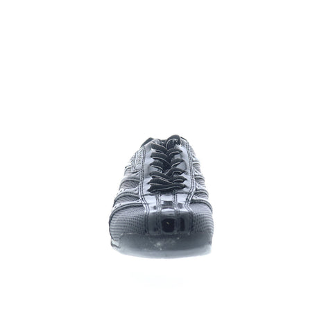 Dexter ST0826-17 Womens Black Mesh Lace Up Athletic Bowling Shoes