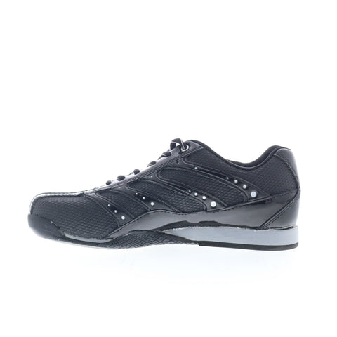 Dexter ST0826-17 Womens Black Mesh Lace Up Athletic Bowling Shoes